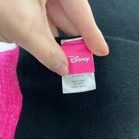 MINNIE MOUSE DISNEY Knit Winter Beanie Hat Scarf Set One Size - Picture 13 of 14